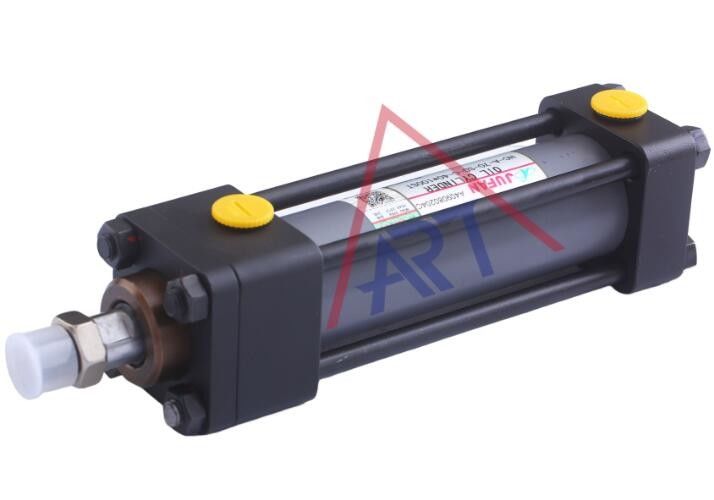 Średnica otworu 40 mm Podwójne drążki ściągające Ciśnienie hydrauliczne Skok 100 mm Ciśnienie 70kgf/cm3
