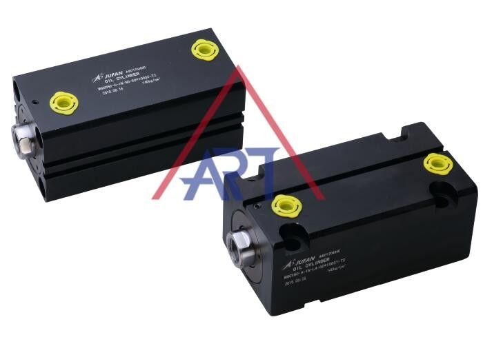 Średnica otworu 63 mm 80 mm 100 mm Kompaktowy kołnierz siłownika hydraulicznego ze stali węglowej z 2 rowkami czujnikowymi